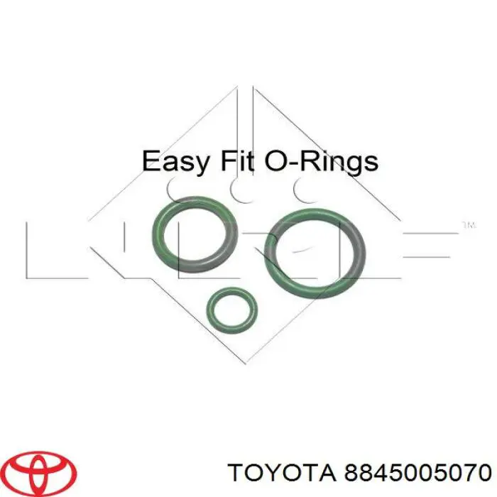 Compre 8845005070 Toyota Radiador de aparelho de ar condicionado