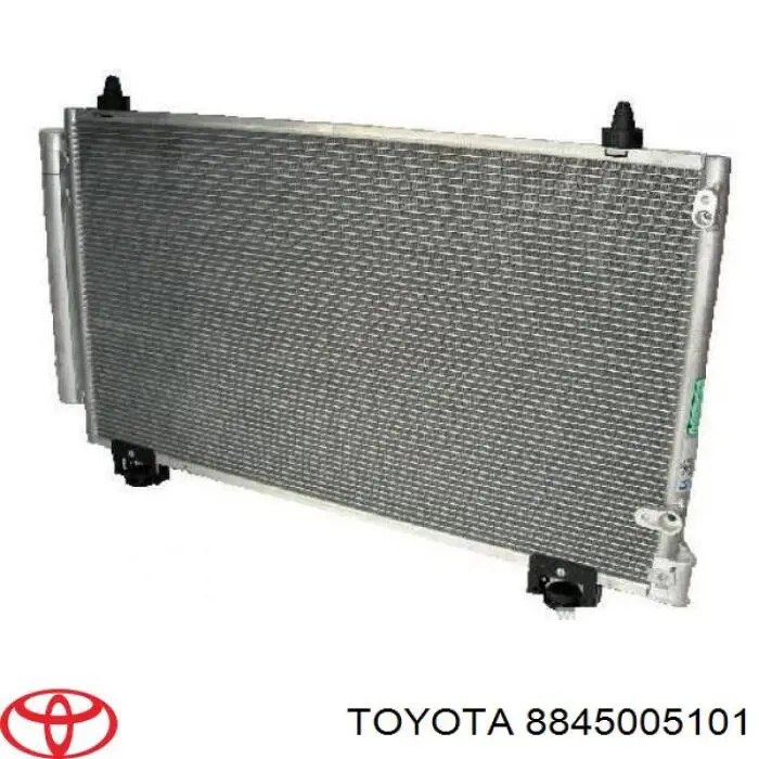 Radiador de aparelho de ar condicionado Toyota 8845005101 preço, a partir de 87,03 USD