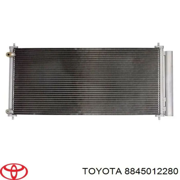 Radiador de aparelho de ar condicionado Toyota 8845012280 preço, a partir de 110,86 USD