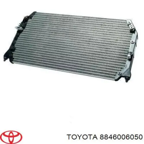 606TY1020 TYC Radiador de aparelho de ar condicionado