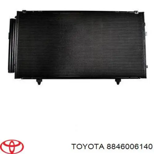 8846006140 Toyota Radiador de aparelho de ar condicionado