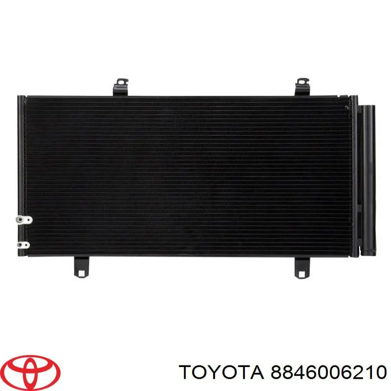Compre 8846006210 Toyota Radiador de aparelho de ar condicionado