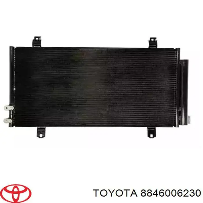 8846006230 Toyota Radiador de aparelho de ar condicionado