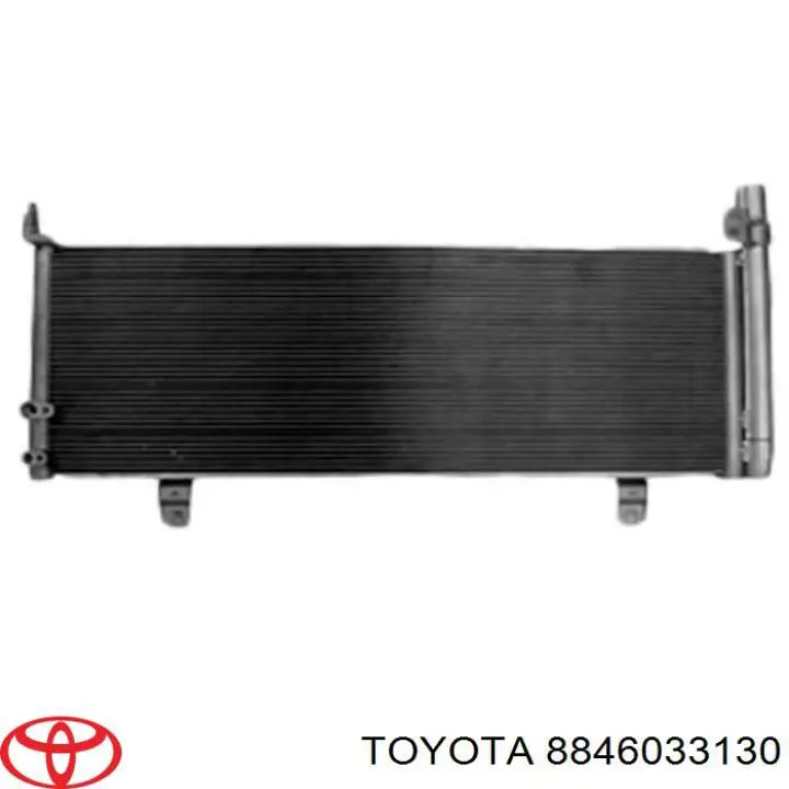 Radiador de aparelho de ar condicionado Toyota 8846033130 preço, a partir de 105,40 USD