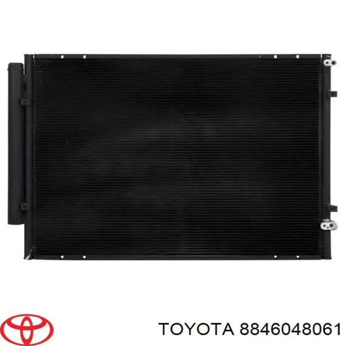 Radiador de aparelho de ar condicionado Toyota 8846048061 preço, a partir de 131,10 USD