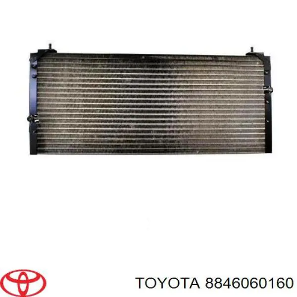 Radiador de aparelho de ar condicionado Toyota 8846060160 preço, a partir de 147,56 USD