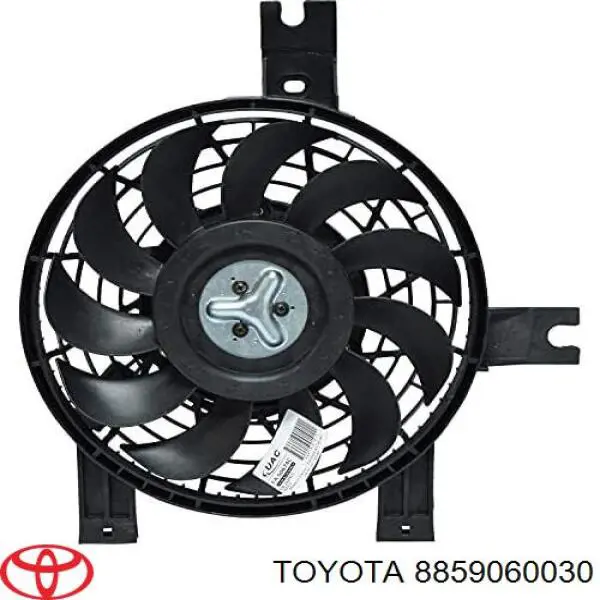 Ventilador elétrico de aparelho de ar condicionado montado (motor + roda de aletas) Toyota 8859060030 preço, a partir de 269,34 USD