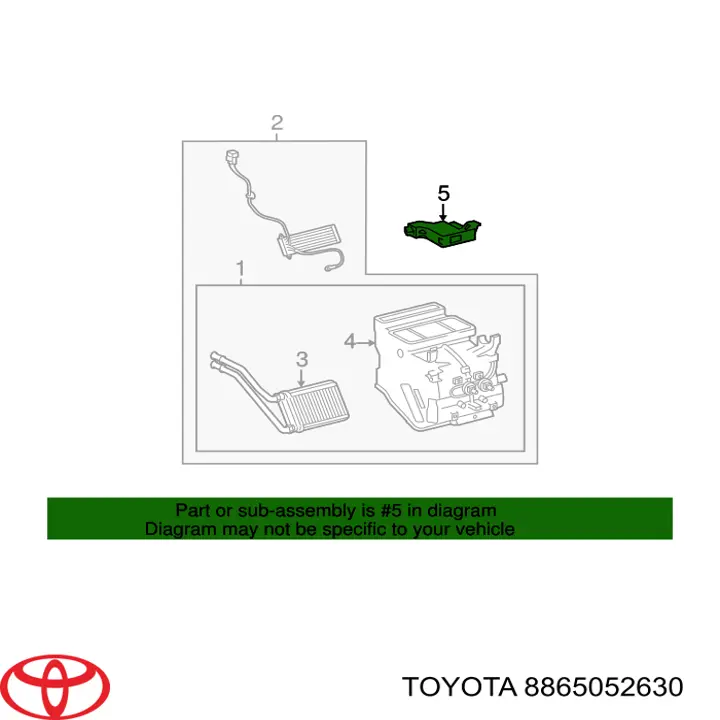 8865052630 Toyota 