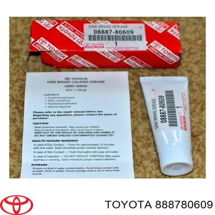 Lubrificante dos sistemas de frenagem Toyota 888780609 preço, a partir de 55,16 USD