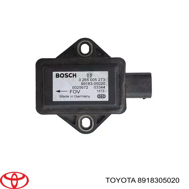 Sensor de aceleração longitudinal Toyota 8918305020 preço, a partir de 158,61 USD
