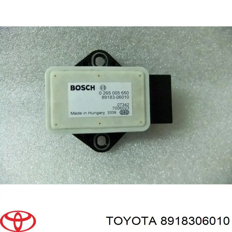 8918306010 Toyota Sensor de aceleração longitudinal