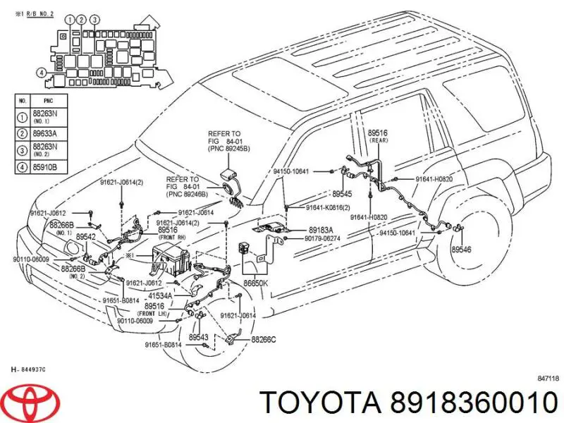 Sensor de aceleração transversal (ESP) Toyota 8918360010 preço, a partir de 143,02 USD