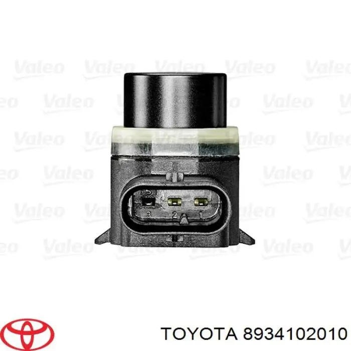 Compre 8934102010 Toyota Sensor dianteiro lateral de sinalização de estacionamento (sensor de estacionamento)