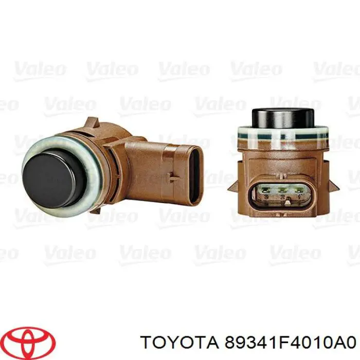Sensor de sinalização de estacionamento (sensor de estacionamento) dianteiro/traseiro lateral Land Rover FK7215C868BA