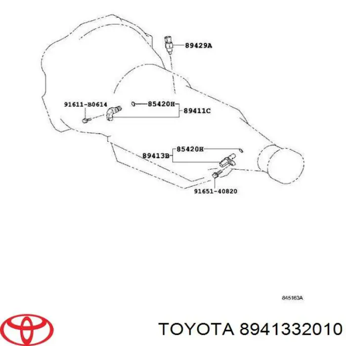 Sensor de velocidade Toyota 8941332010 preço, a partir de 30,32 USD