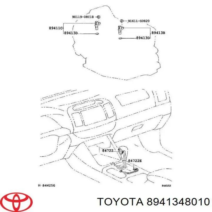 Compre 8941348010 Toyota Sensor de velocidade