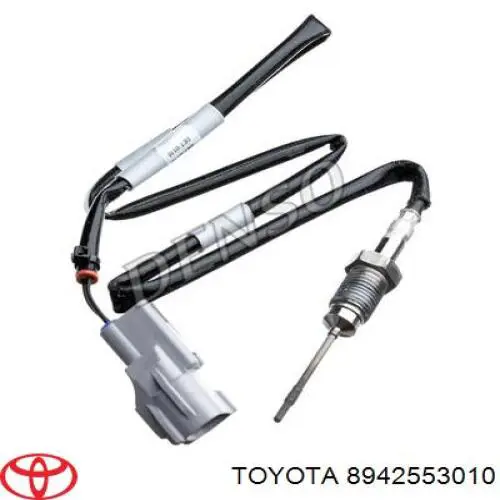 Compre 8942553010 Toyota Sensor de temperatura dos gases de escape (GE), antes de filtro de partículas diesel