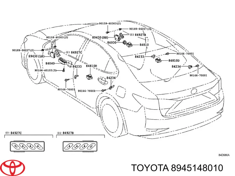 Sensor de posição de seletor da Caixa Automática de Mudança Toyota 8945148010 preço, a partir de 91,46 USD