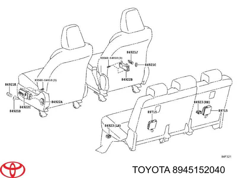 Sensor de posição de seletor da Caixa Automática de Mudança Toyota 8945152040 preço, a partir de 254,98 USD