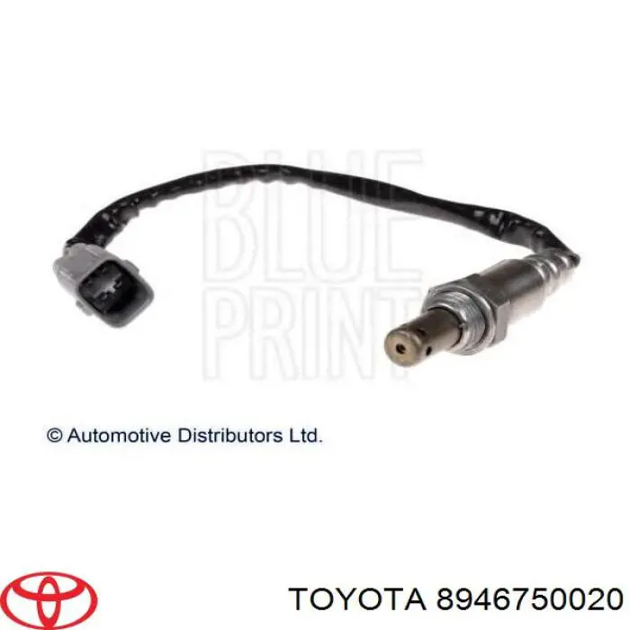 Compre 8946750020 Toyota Sonda lambda, sensor direito de oxigênio até o catalisador
