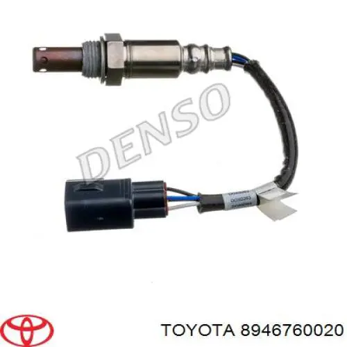 Sonda lambda, sensor direito de oxigênio até o catalisador Toyota 8946760020 preço, a partir de 114,48 USD