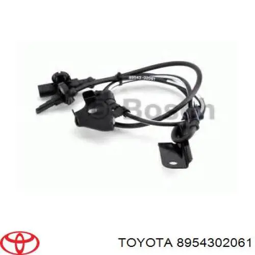 Sensor ABS dianteiro esquerdo Toyota 8954302061 preço, a partir de 51,08 USD