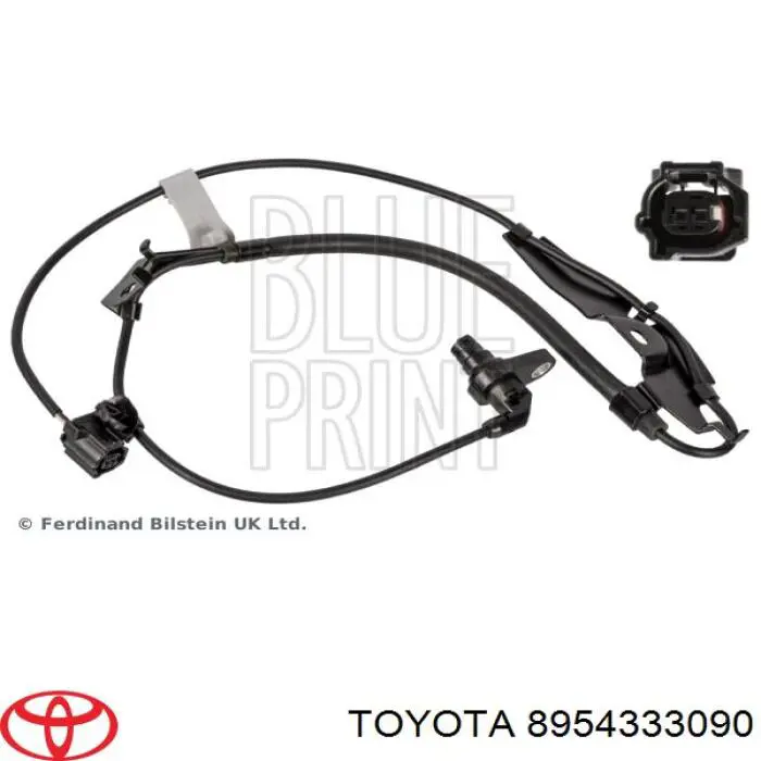 8954333090 Toyota Sensor ABS dianteiro esquerdo