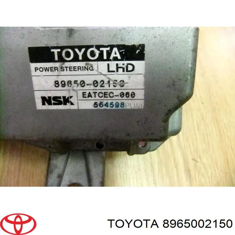 Compre 8965002150 Toyota Unidade de controlo de reforçador elétrico do volante