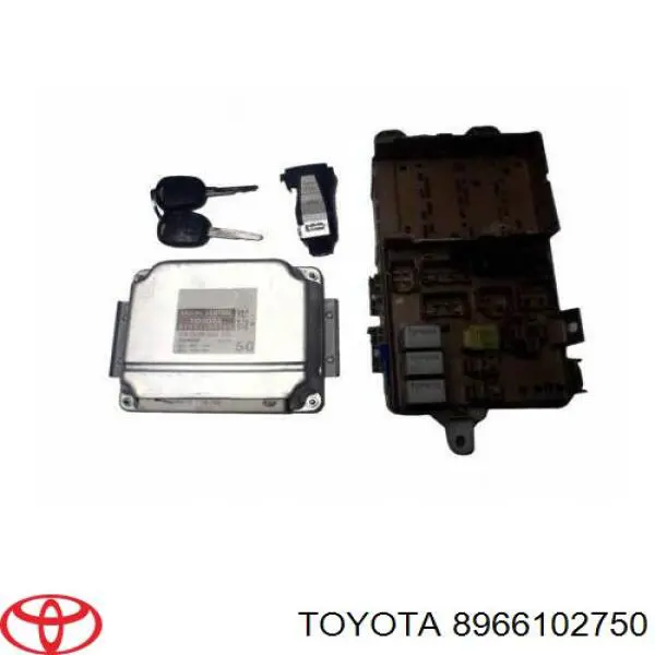 8966102750 Toyota Módulo de direção (Centralina eletrônica) de motor