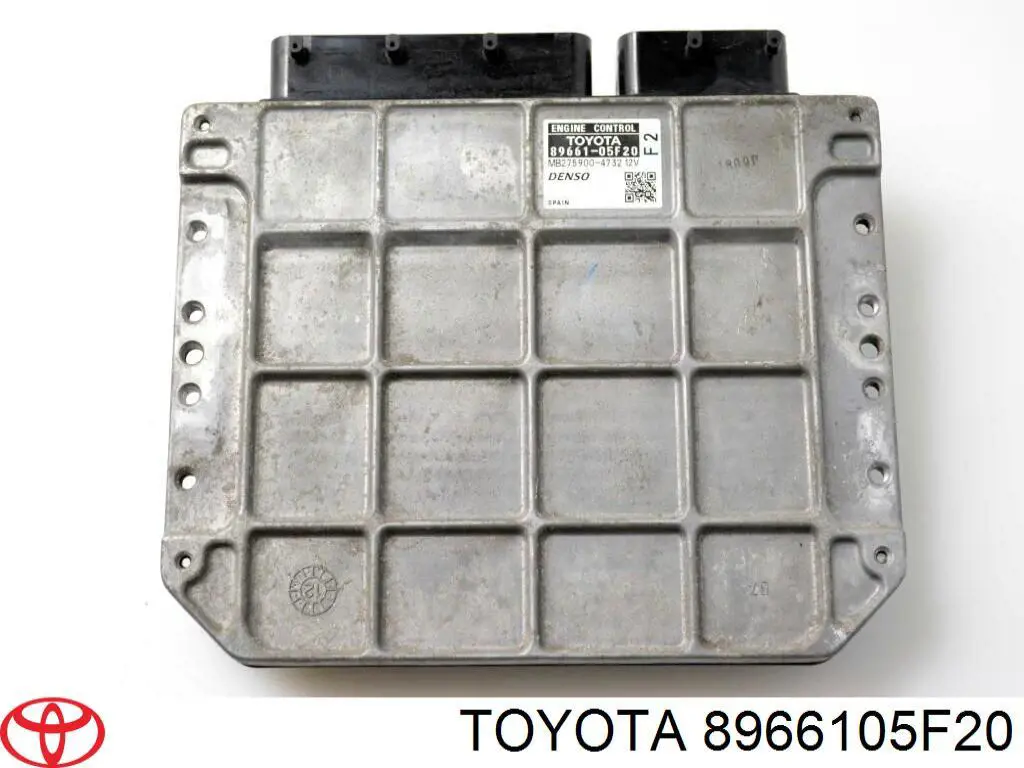 8966105F20 Toyota Módulo de direção (Centralina eletrônica) de motor