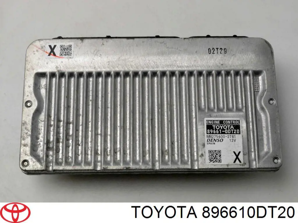896610DT20 Toyota Módulo de direção (Centralina eletrônica) de motor