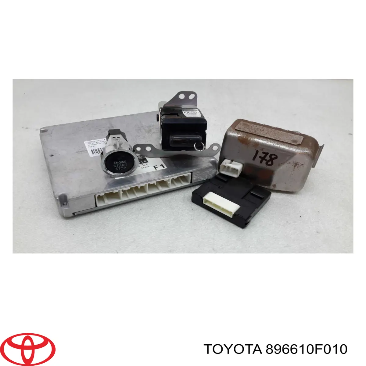896610F010 Toyota Módulo de direção (Centralina eletrônica) de motor