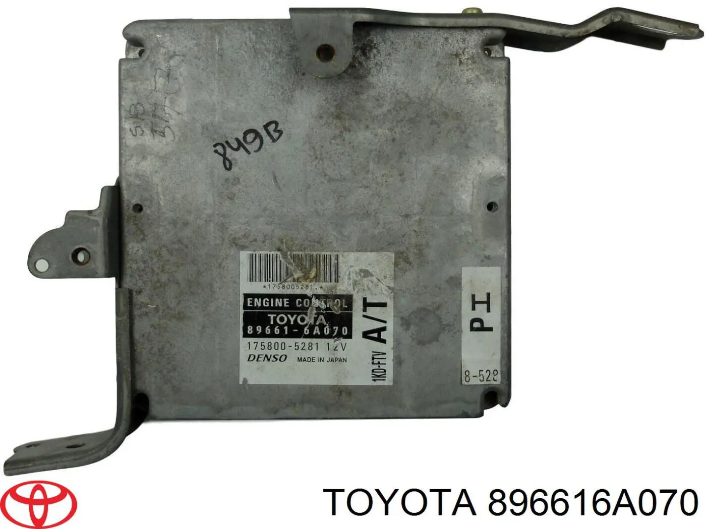 896616A070 Toyota Módulo de direção (Centralina eletrônica) de motor