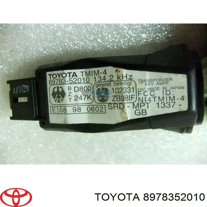 Compre 8978352010 Toyota Antena (anel) de imobilizador