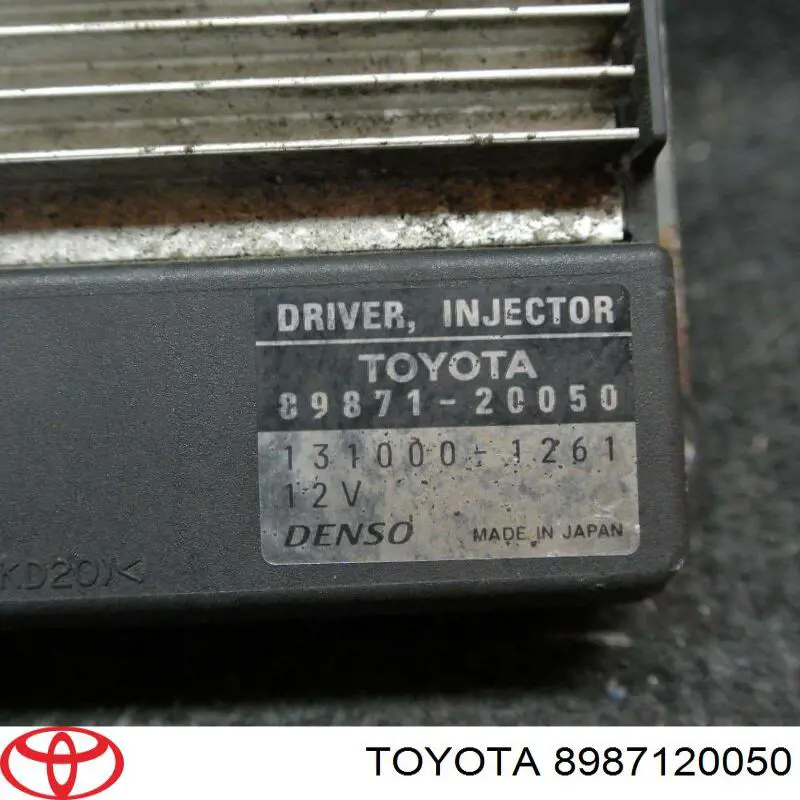 8987120050 Toyota Módulo de direção (Centralina eletrônica) de injeção de combustível