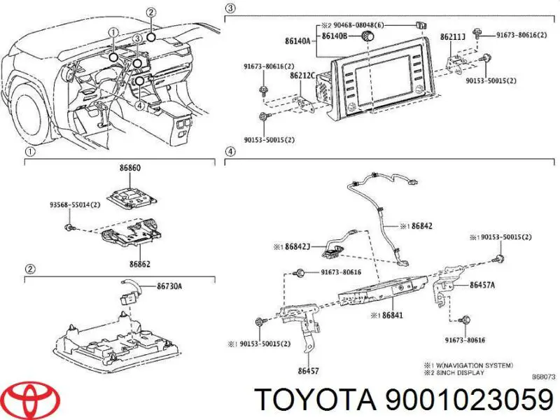 9001023059 Toyota 