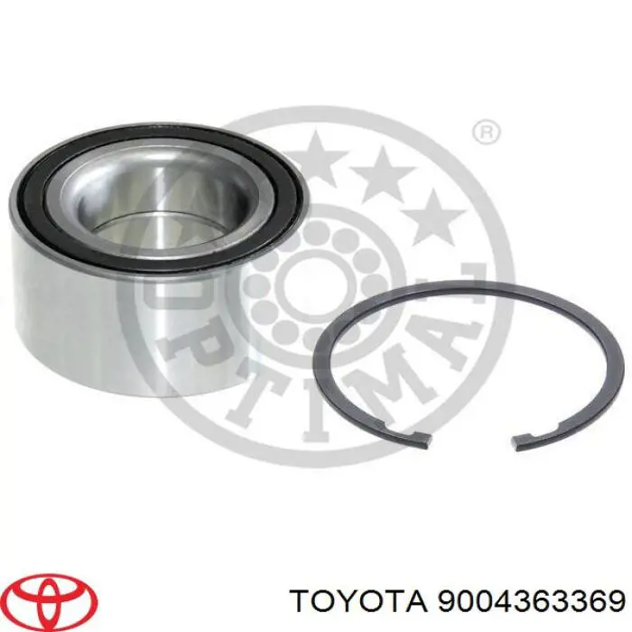 Compre 9004363369 Toyota Rolamento de cubo dianteiro