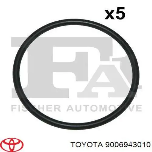 Anel de vedação (vedante) de cano derivado de intercooler Toyota 9006943010 preço, a partir de 5,93 USD