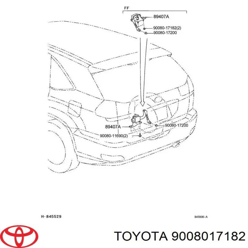 9008017182 Toyota 