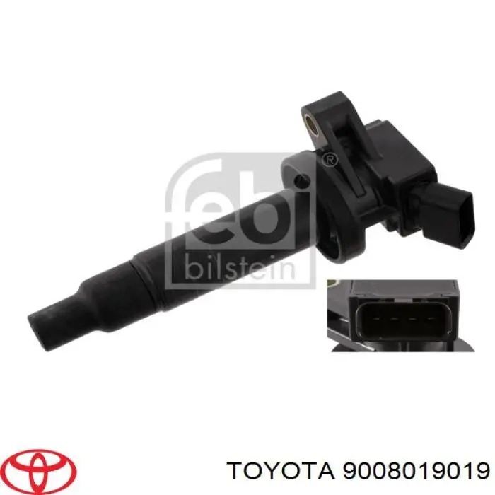 Bobina de ignição Toyota 9008019019 preço, a partir de 37,52 USD