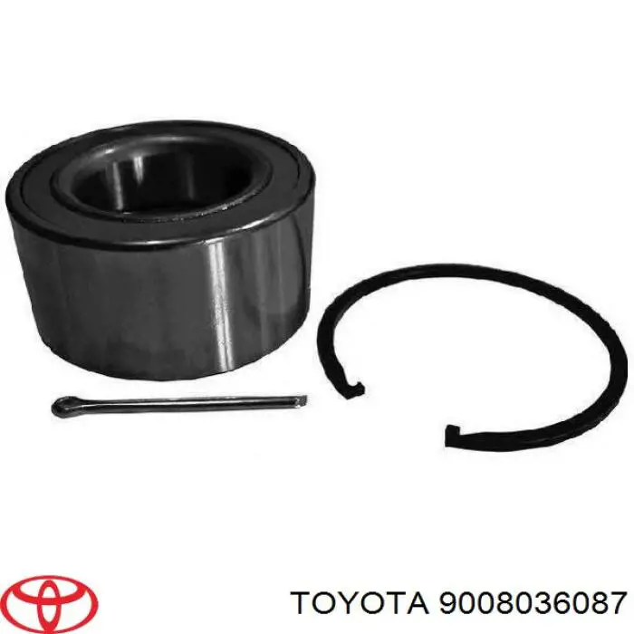 9008036087 Toyota Rolamento de cubo dianteiro