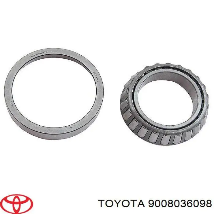 Compre 9008036098 Toyota Rolamento interno de cubo dianteiro