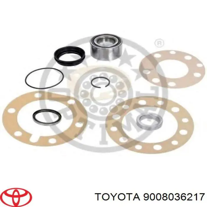 Compre 9008036217 Toyota Rolamento de cubo traseiro
