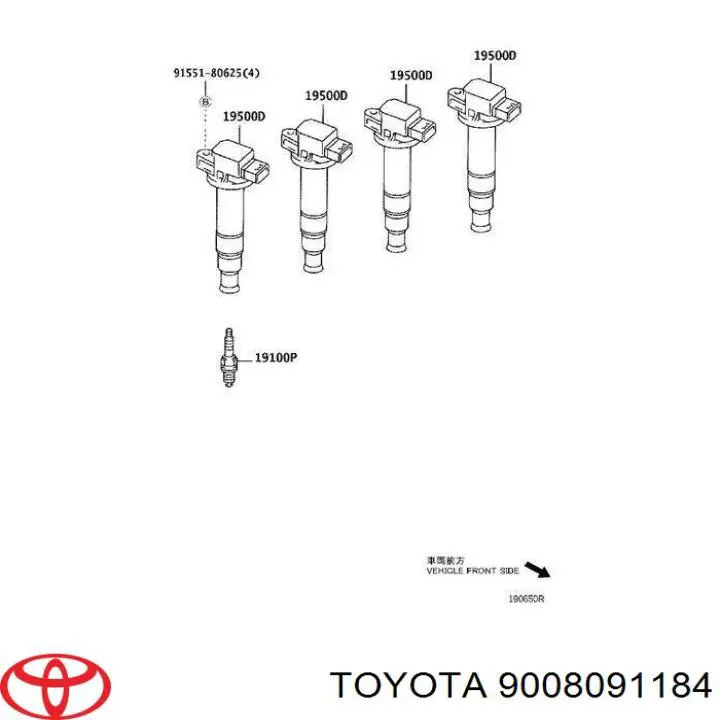Vela de ignição Toyota 9008091184 preço, a partir de 29,09 USD