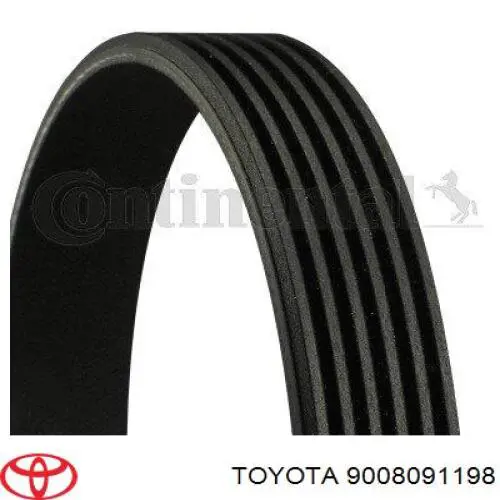 9008091198 Toyota Correia dos conjuntos de transmissão