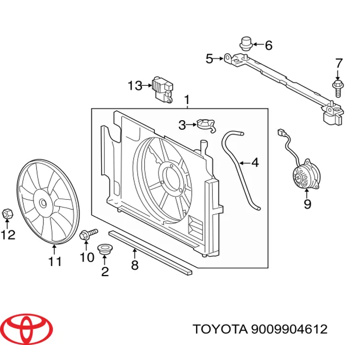  Toyota 9009904612 preço, a partir de 4,89 USD