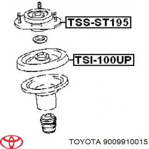 Compre 9009910015 Toyota Rolamento do gerador