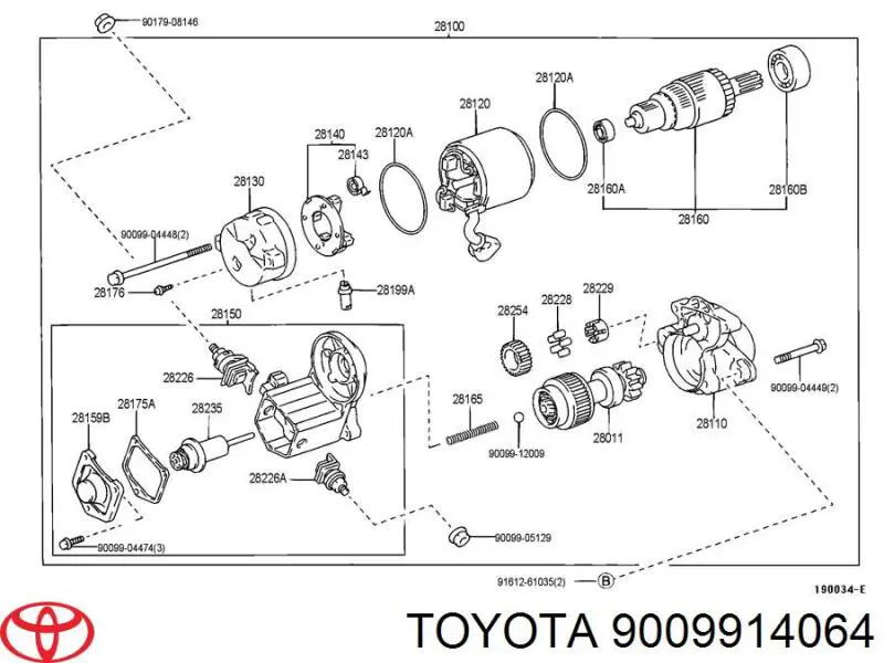  Toyota 9009914064 preço, a partir de 8,26 USD
