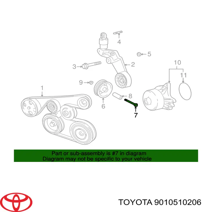 9010510206 Toyota 