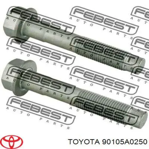 Parafuso de fixação de braço oscilante dianteiro, inferior Toyota 90105A0250 preço, a partir de 9,42 USD